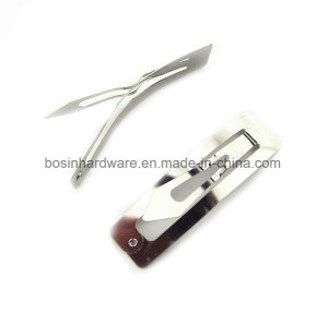 50mm Rectangle Hair Snap Clip