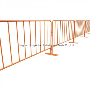 Safety Powdercoated Crowd Control Barrier, Road Safety Fence