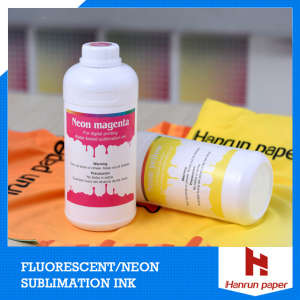 Dispersed Fluroscent Dye Sublimation Ink Suit for Dx5/Dx7 Printhead/Richo Head for Epson/Mutho/Rolan