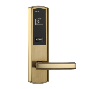 High Quality SUS304 MIFARE M1 Card Hotel Lock with Encoder and Software with Card and Mechanical Key