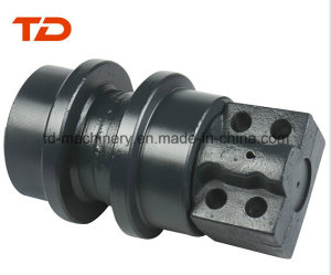 Excavator Hitachi PC200-1/3/5/6/7/8 Casting Carrier Roller Top Roller Excavator Undercarriage Parts